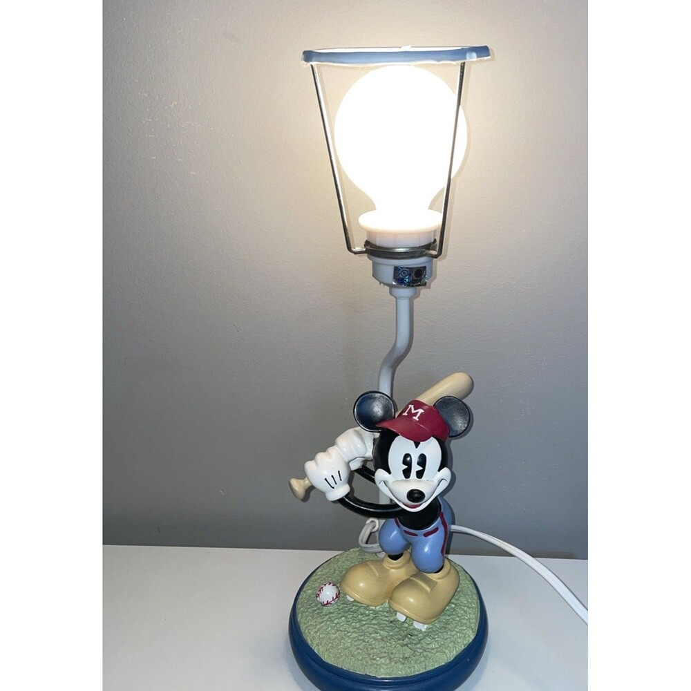 Baby Mickey & Minnie Mouse Nursery Lamp light  = without Shade =